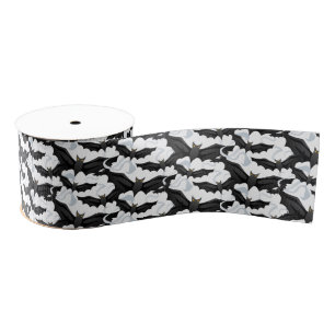 Grosgrain Ribbon-Halloween Bats Lint