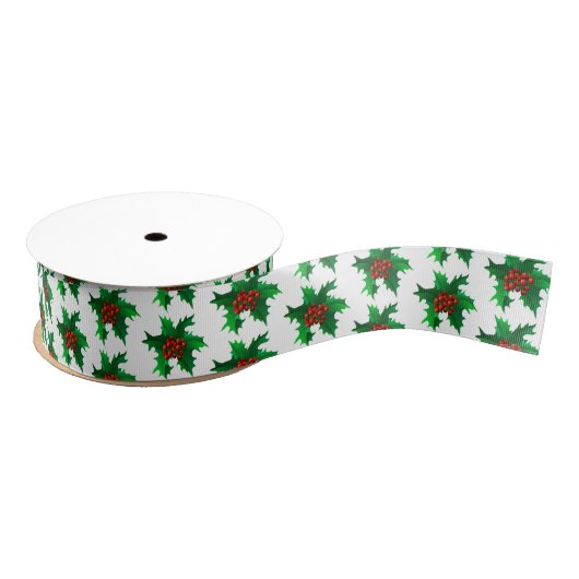 Grosgrain Ribbon-Holly Lint (Spoel)