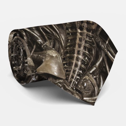 Gross Alien Spine Serpents Stropdas (Opgerold)