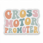 Gross Motor Promoter Sticker (Voorkant)