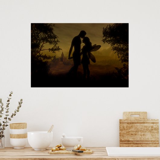 Grosse affiche d'amour interdit (Cuisine)