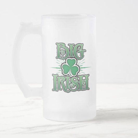 Grosse bière irlandaise givrée Mug (Gauche)