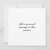 Grosse Bouche Basse Noire Sport Pêche Invitation (Dos)