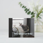 Grosse carte postale de filles de bout (Debout devant)