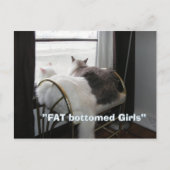 Grosse carte postale de filles de bout (Devant)