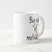 Grosse Coupe de Motivation Jumbo Café Mug (Devant droit)