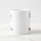 Grosse Coupe de Motivation Jumbo Café Mug (Devant)