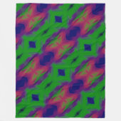 Grosse couverture en polaire Aurora Couleurs. (Devant)