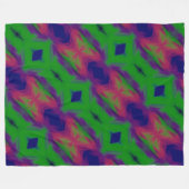 Grosse couverture en polaire Aurora Couleurs. (Devant (Horizontal))