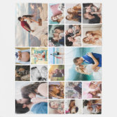 Grosse couverture en polaire de collection de 21 p (Devant)