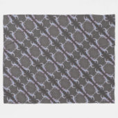 Grosse couverture en polaire Gecko (Devant (Horizontal))