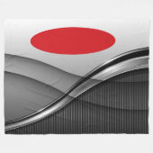 Grosse couverture en polaire, moderne, abstrait, r (Devant (Horizontal))