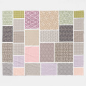 Grosse couverture en polaire multi-design (Devant (Horizontal))