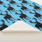 Grosse couverture Sherpa de cerfs (3/4)