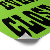 Grosse déception Drôle Poster Signe (Coin)