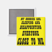 Grosse déception Funky Fridge Magnet (Recto/Verso)