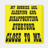 Grosse déception Funky Fridge Magnet (Devant)