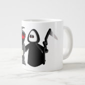 Grosse Faucheuse Mort Mug (Devant droit)