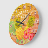 Grosse horloge à ananas (Angle)