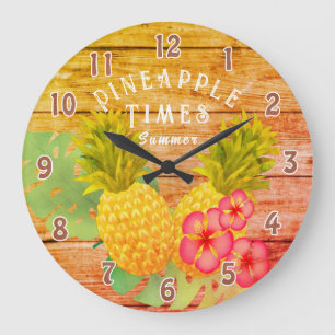 Grosse horloge à ananas
