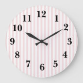 Grosse horloge à bande rose (Recto)