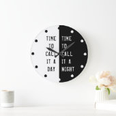 Grosse horloge drôle (Maison)