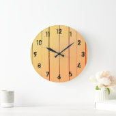 Grosse horloge en bois rustique (Maison)