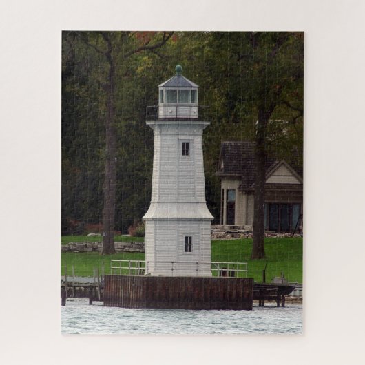 Grosse Ile North Channel Front Light Legpuzzel (Verticaal)