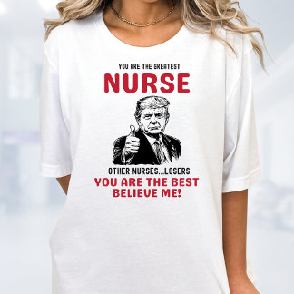 Grosse infirmière Trump T-shirt