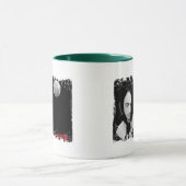 Grosse Lune Perturbation Bordure Ringer Mug (Centre)