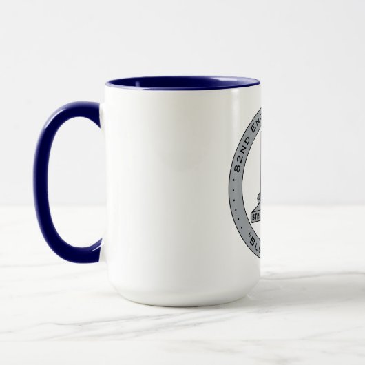 Grosse Mug Bébé Bleu (Gauche)