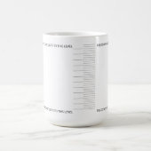 Grosse Mug de chocolat chaud amusant - Morphage (Centre)