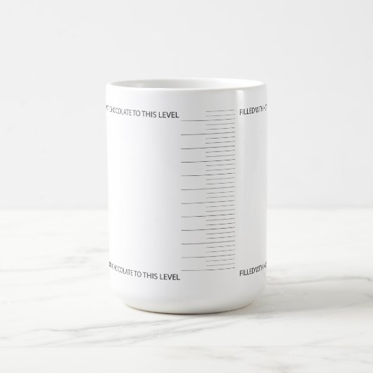 Grosse Mug de chocolat chaud amusant - Morphage (Centre)