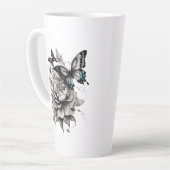 Grosse Mug en latte de 17 oz - Transformation des (Angle gauche)