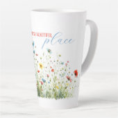 Grosse Mug En Latte Mon Endroit Le Plus Beau (Angle droit)