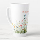 Grosse Mug En Latte Mon Endroit Le Plus Beau (Angle gauche)