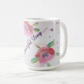 Grosse Mug Florale (Devant droit)