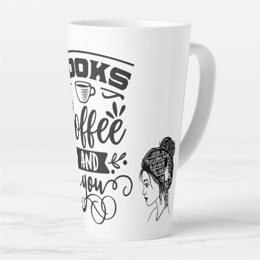 Grosse Mug latte (Angle droit)