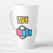 Grosse Mug latte (Angle gauche)