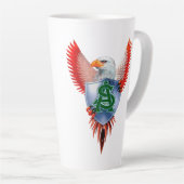 Grosse Mug latte (Angle droit)