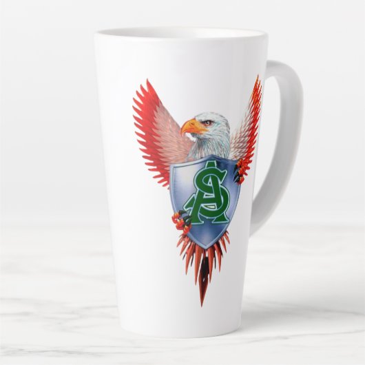 Grosse Mug latte (Angle droit)