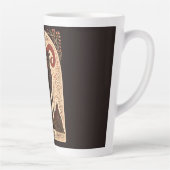 Grosse Mug Latte Baies Zodiac Céleste Art (Droite)