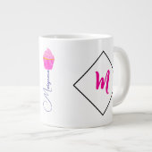 Grosse Mug micro-ondes pour les gâteaux de la coup (Devant droit)