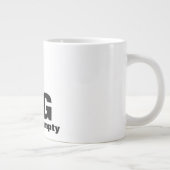 Grosse Mug Personnalisée Avec Nom Et Texte (Droite)