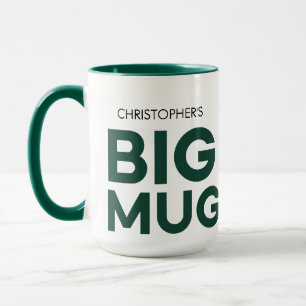 Grosse Musique verte   Grosse Mug   Mug de nom per