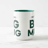Grosse Musique verte | Grosse Mug | Mug de nom per (Centre)