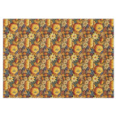 Grosse nappe de Thanksgiving brodée (Devant (Horizontal))