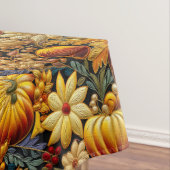 Grosse nappe de Thanksgiving brodée (In Situ)