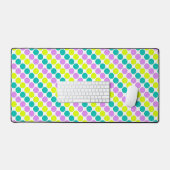Grosse pois multicolore années rétro (Clavier et souris)