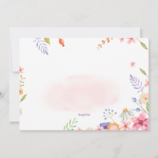 Grosse Soeur Faire-part de grossesse (Dos)